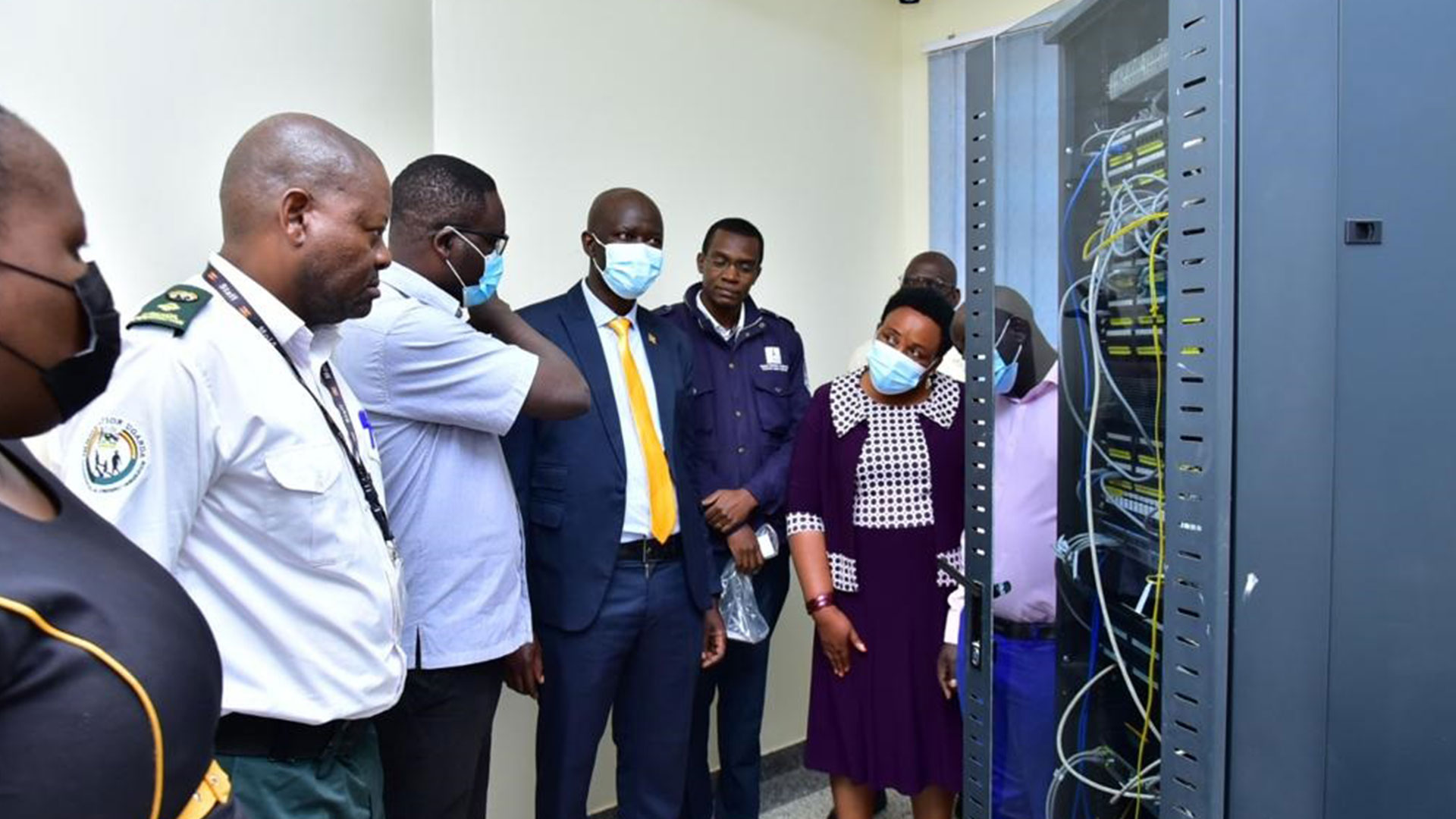 NBI Connectivity at Katuna one stop border post (Uganda-Rwanda) at URA & DCIC offices #RCIP Commissioning