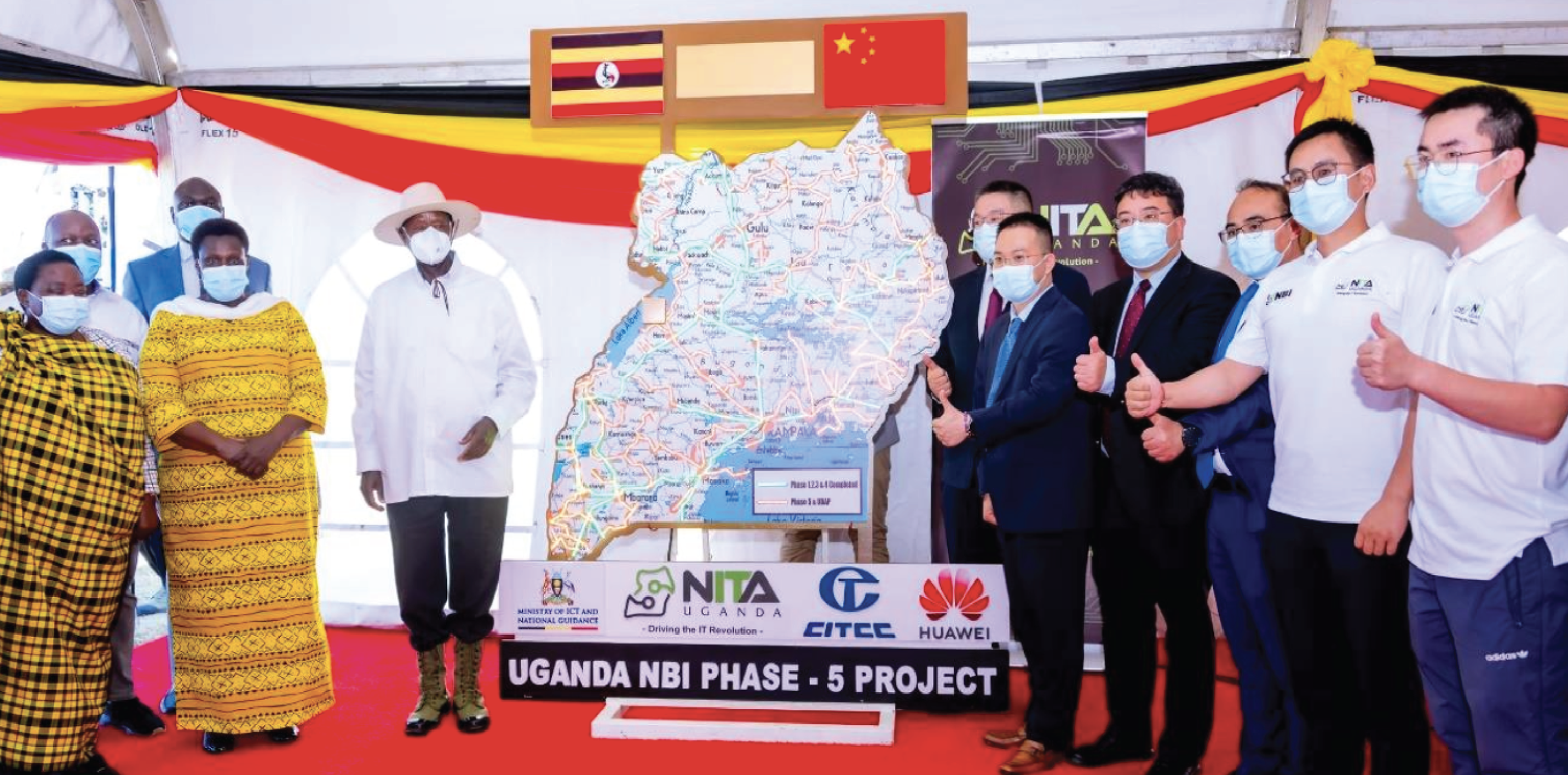 President Yoweri K Museveni launches NBI PHASE V in  Karamoja 