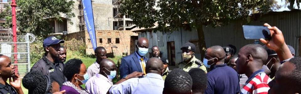 Hon. Nelson Nshangabasheija commissions one of the 3 Greened data transmission sites in Kigezi sub-region