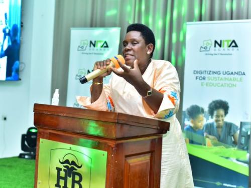 State Minister,Ministry of Public Service Uganda , Hon.Grace Mary Mugasa commissions Hoima Transmission site #RCIP Commissioning