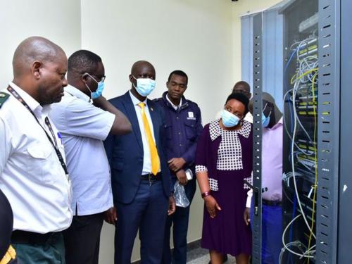 NBI Connectivity at Katuna one stop border post (Uganda-Rwanda) at URA & DCIC offices #RCIP Commissioning